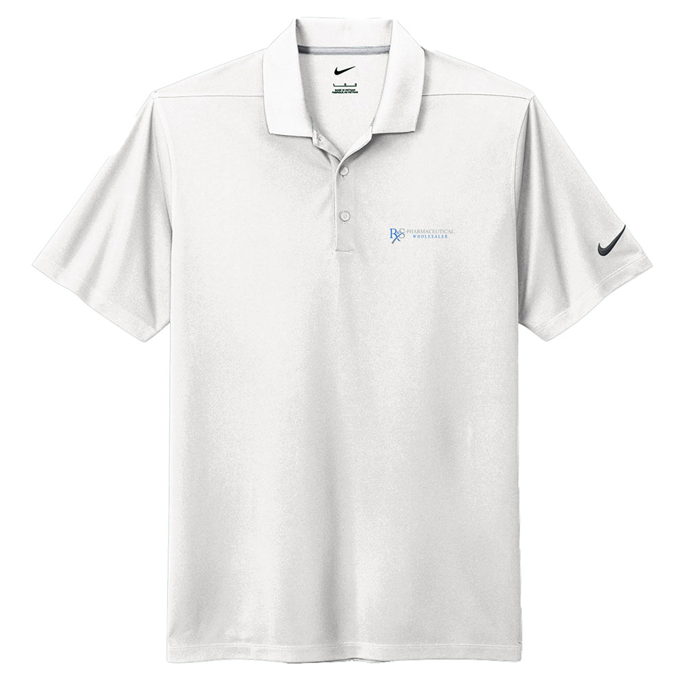 R&S Men's Nike Dri-Fit Micro Pique Polo White