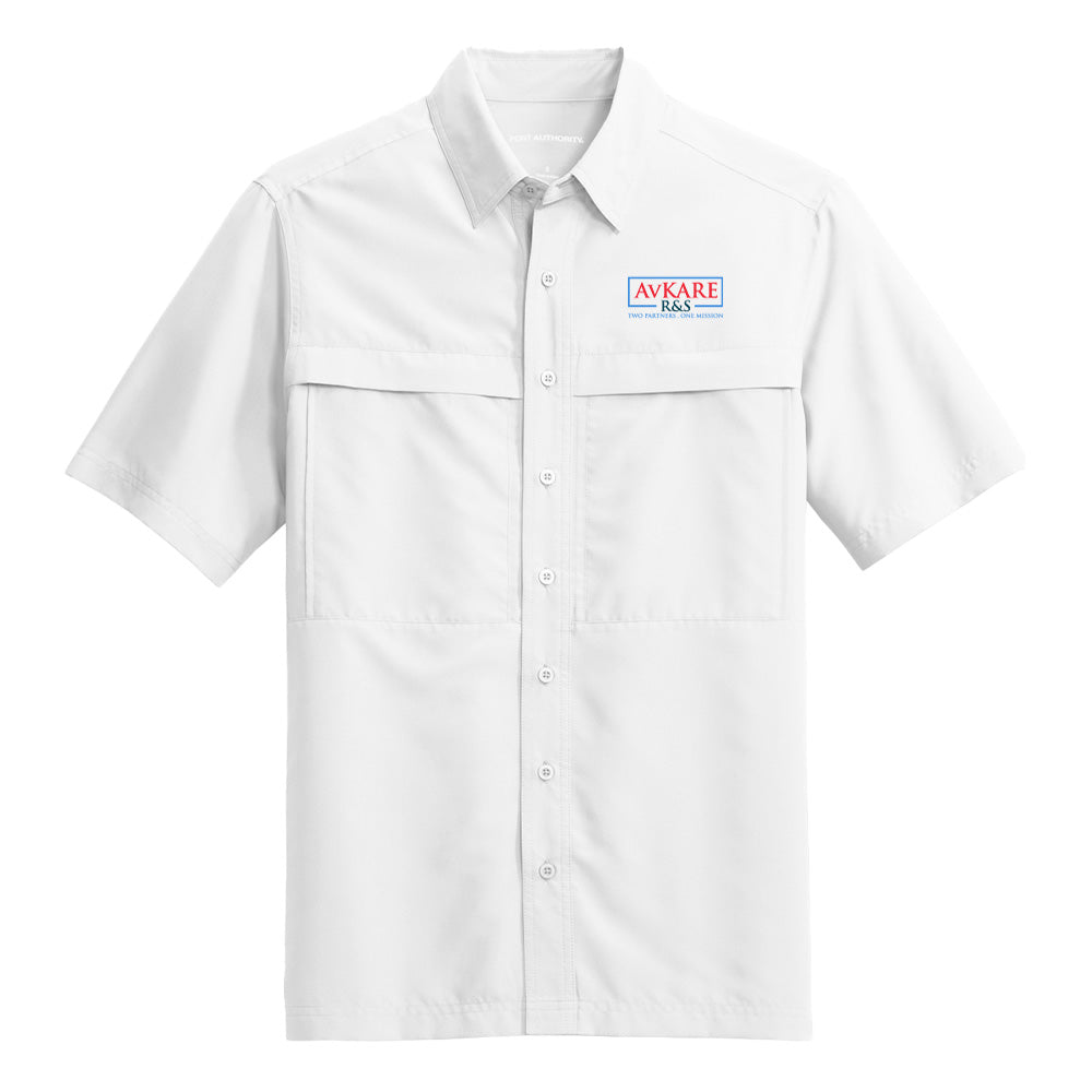 Combo Logo Men's Short Sleeve UV Daybreak Shirt