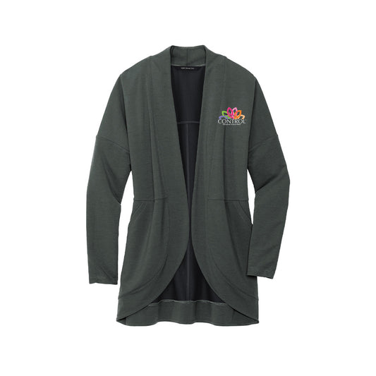 Control Cramps Mercer+Mettle® Women’s Stretch Open-Front Cardigan