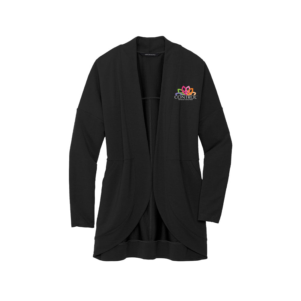 Control Cramps Mercer+Mettle® Women’s Stretch Open-Front Cardigan