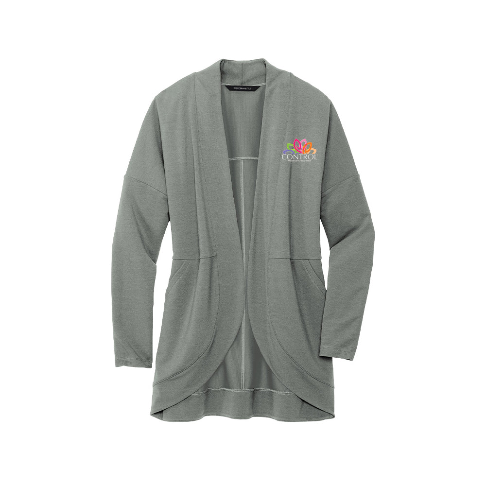 Control Cramps Mercer+Mettle® Women’s Stretch Open-Front Cardigan