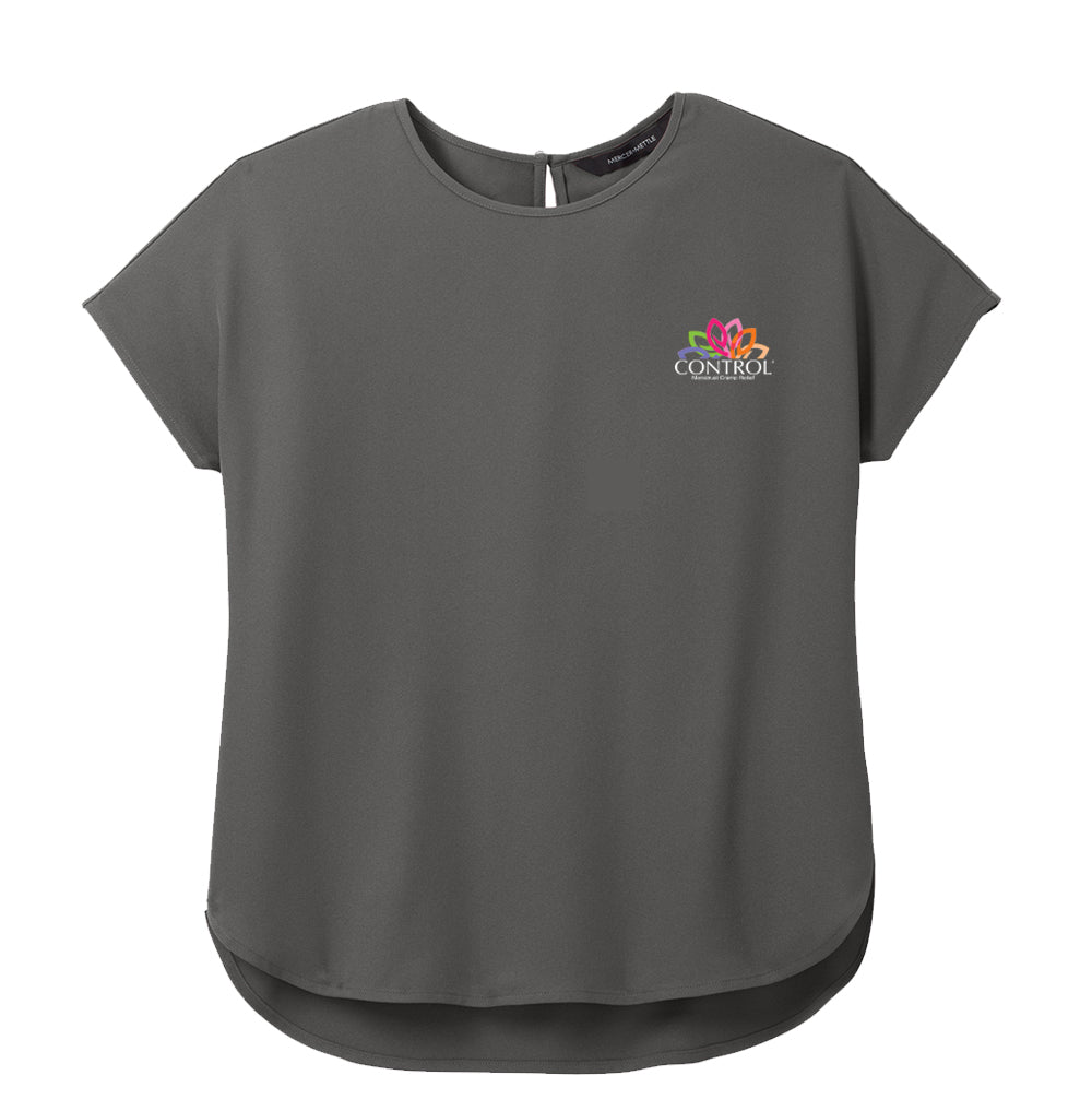 Control Cramps Ladies Stretch Crepe Crew