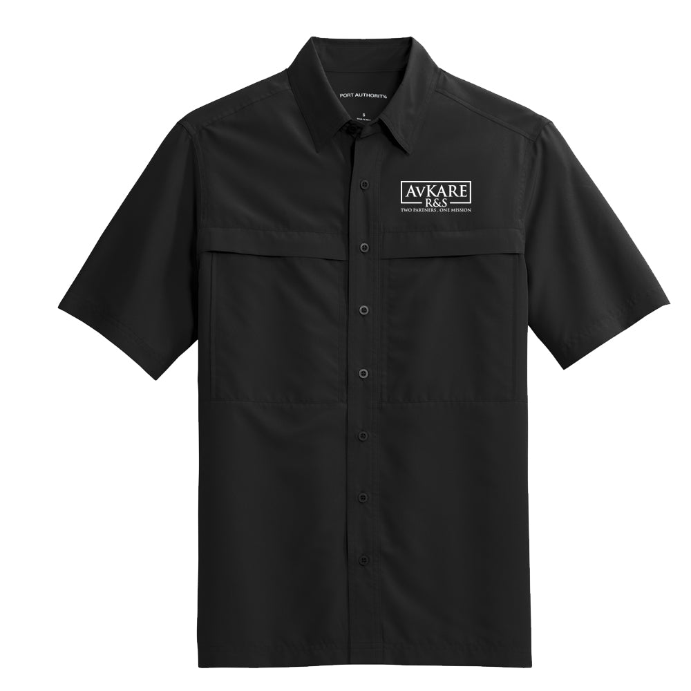 Combo Logo Men's Short Sleeve UV Daybreak Shirt