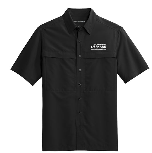 Avkare Men's Short Sleeve UV Daybreak Shirt