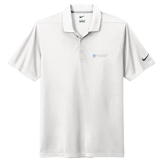 R&S Men's Nike Dri-Fit Micro Pique Polo White