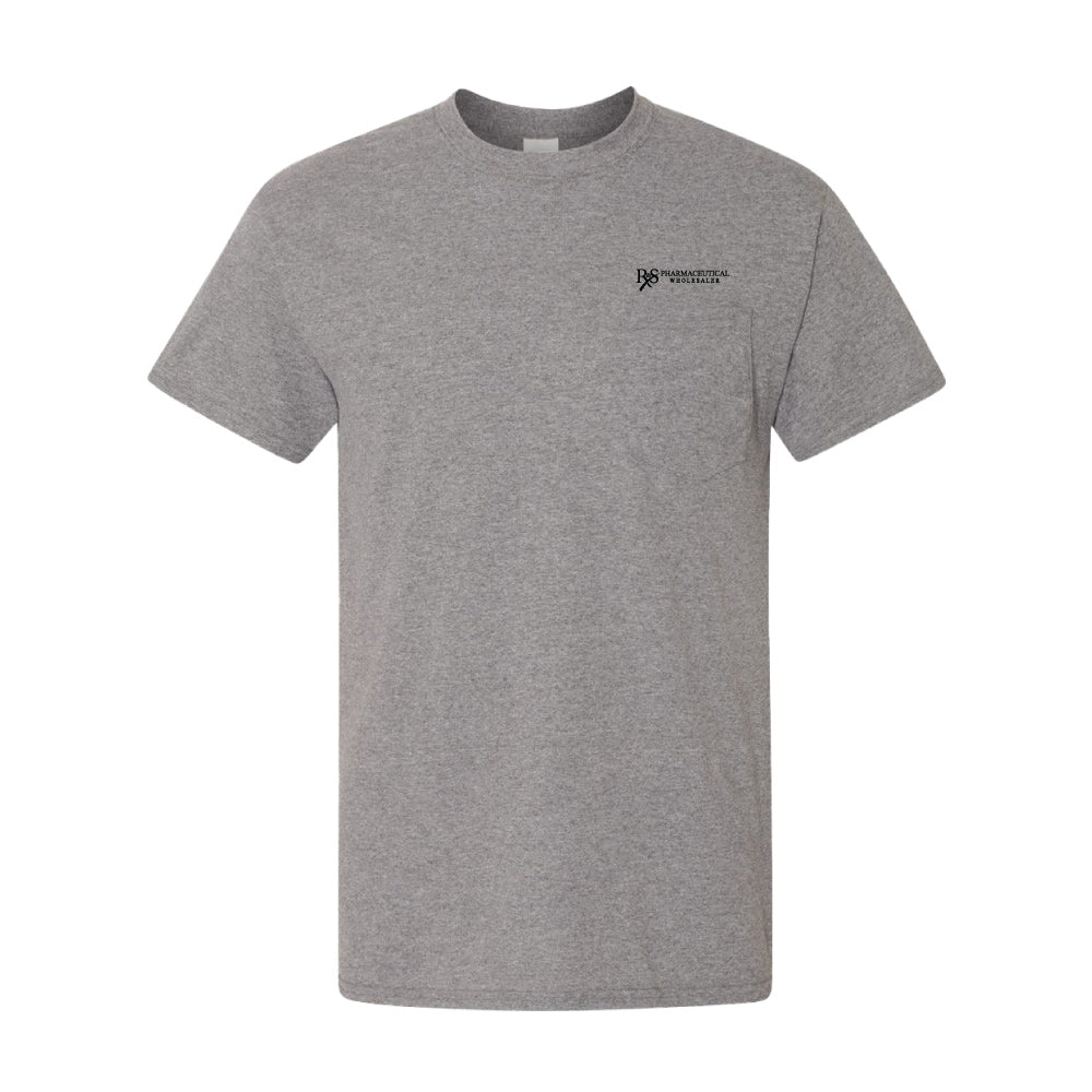 R&S Unisex Dryblend Pocket Tee