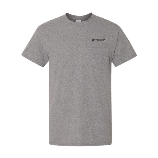R&S Unisex Dryblend Pocket Tee