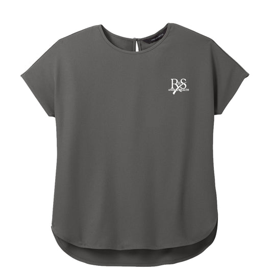 Animal Health Ladies Stretch Crepe Crew