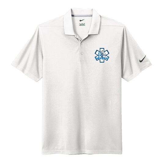 EMS Men's Nike Dri-Fit Micro Pique Polo White