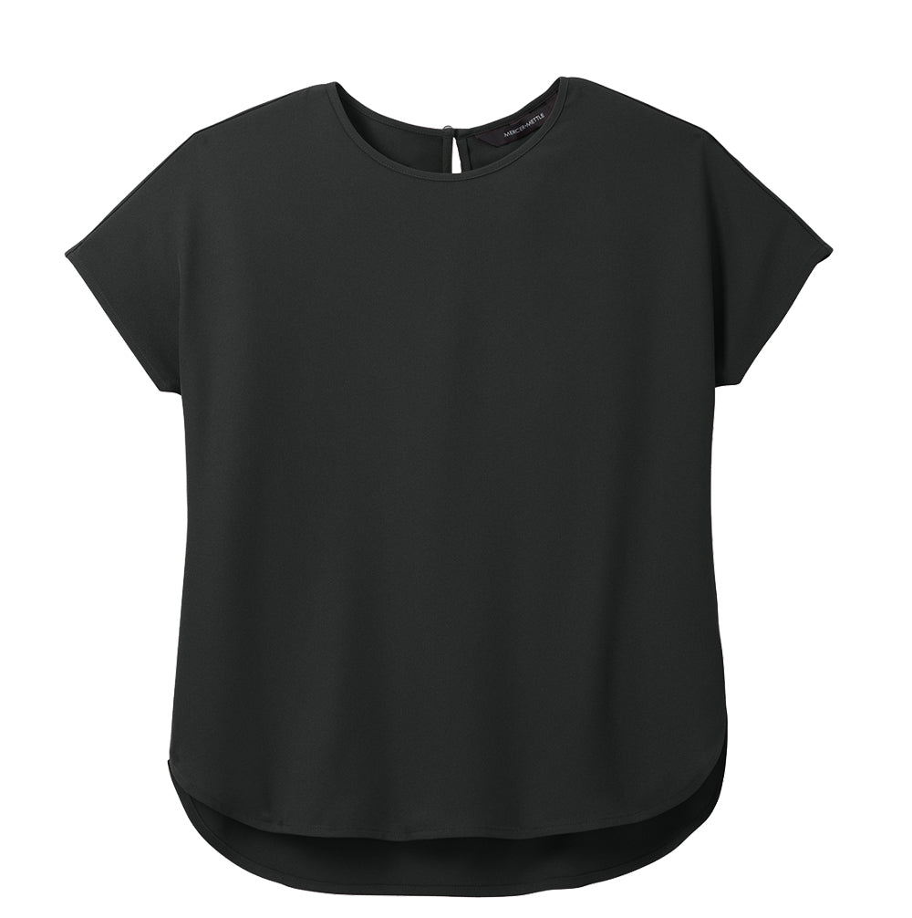 AvKARE Ladies Stretch Crepe Crew