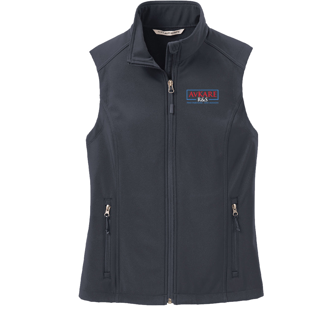 Combo Logo Ladies Soft Shell Vest