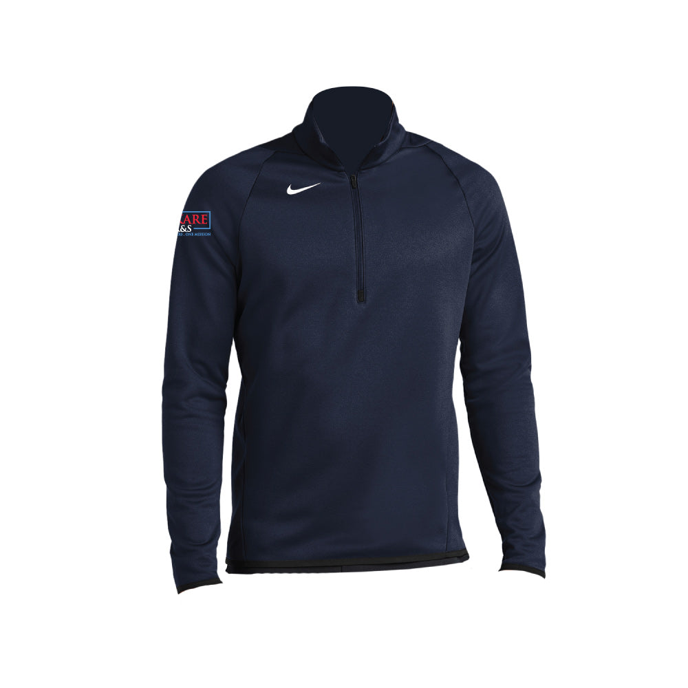 Combo Men's Nike Therma-FIT 1/4-Zip Fleece- Sleeve Design