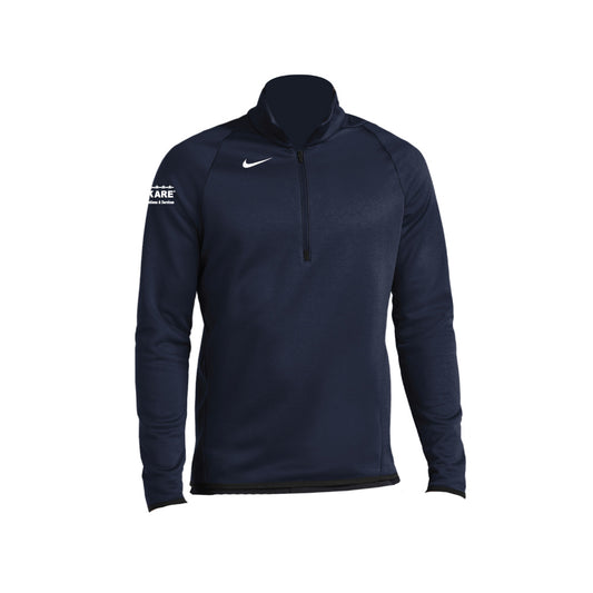 Avkare Men's Nike Therma-FIT 1/4-Zip Fleece- Sleeve Design