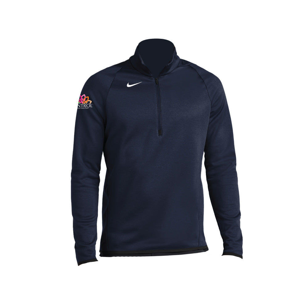 Control Cramps Men's Nike Therma-FIT 1/4-Zip Fleece- Sleeve Design