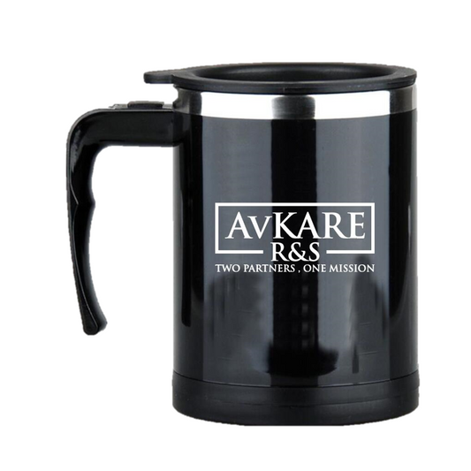 AvKARE/R&S Combo Travel Self Stirring Coffee Mug